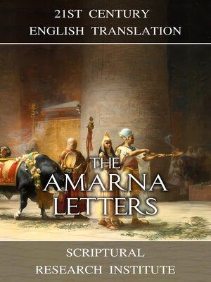 cover image of The Amarna Letters